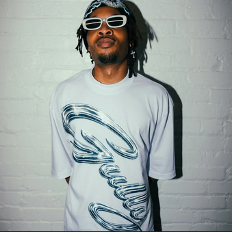 Gully Chrome WhiteTee