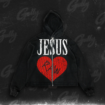 Jesus RAW Zip-Up